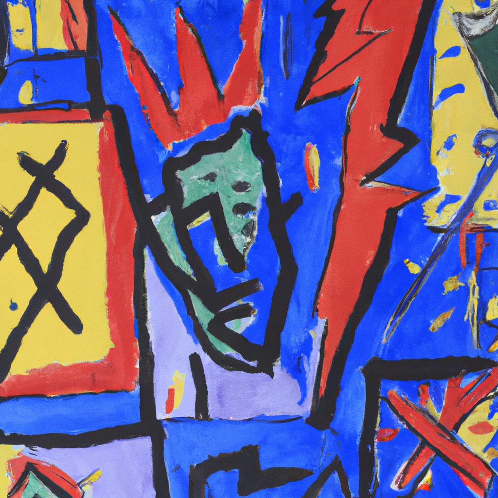 Basquiat On Time-Canvas-artwall-Artwall