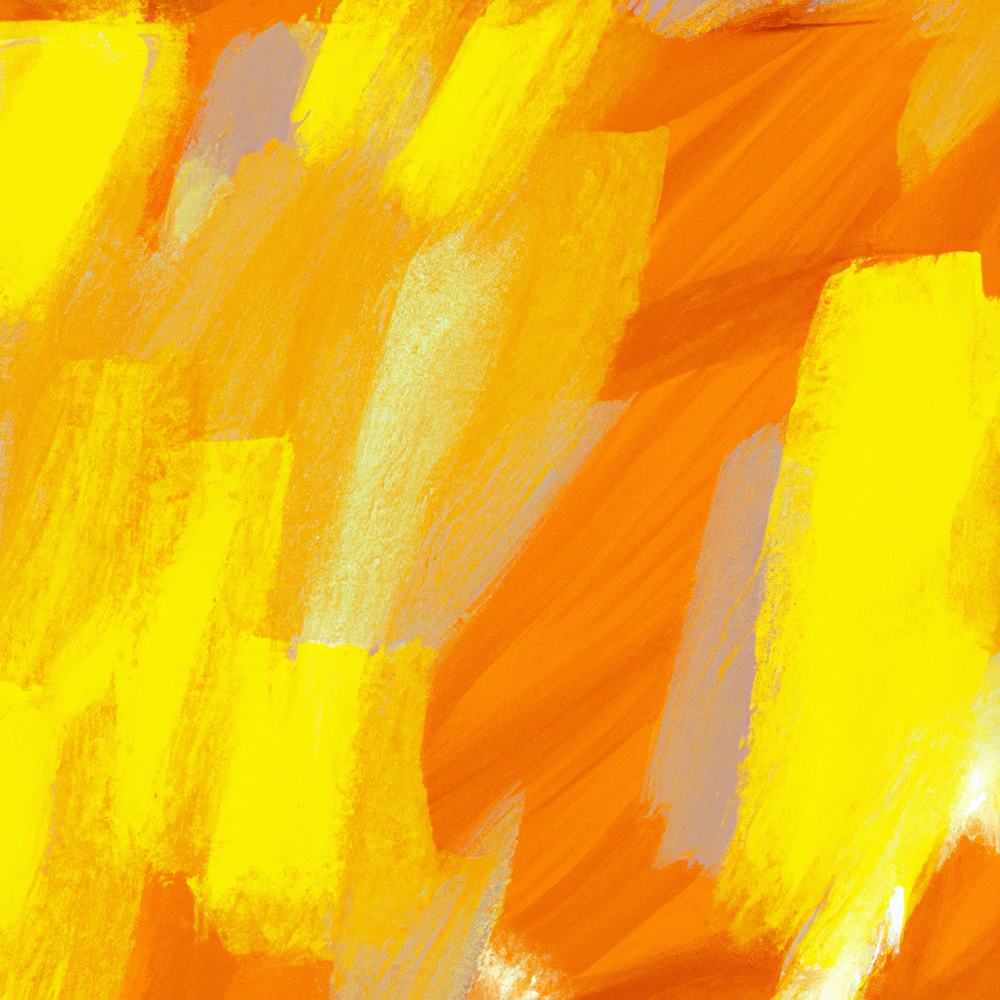 Orange sunrise warmth-Canvas-artwall-Artwall
