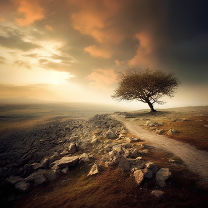 Unending Beauty, Silent Nature-Canvas-artwall-Artwall