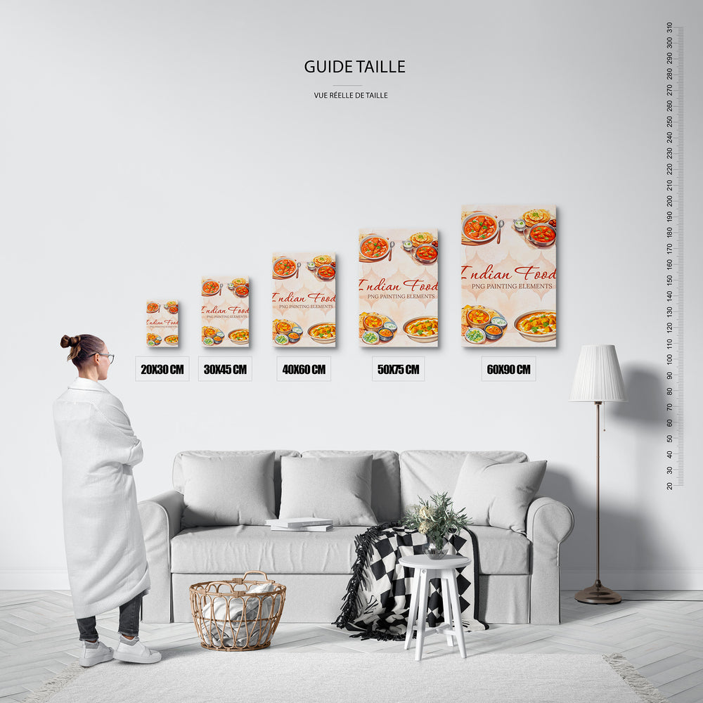 Le tableau, vue guide_taille.