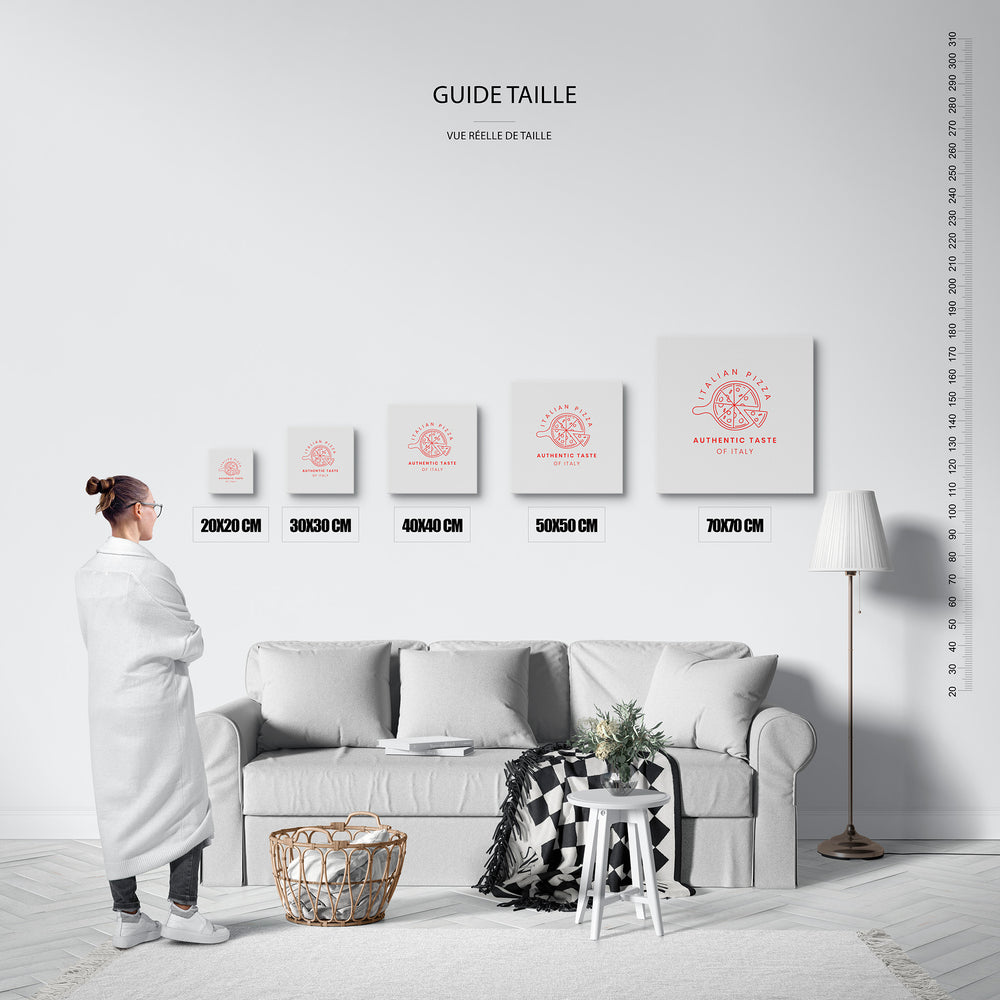 Le tableau, vue guide_taille.