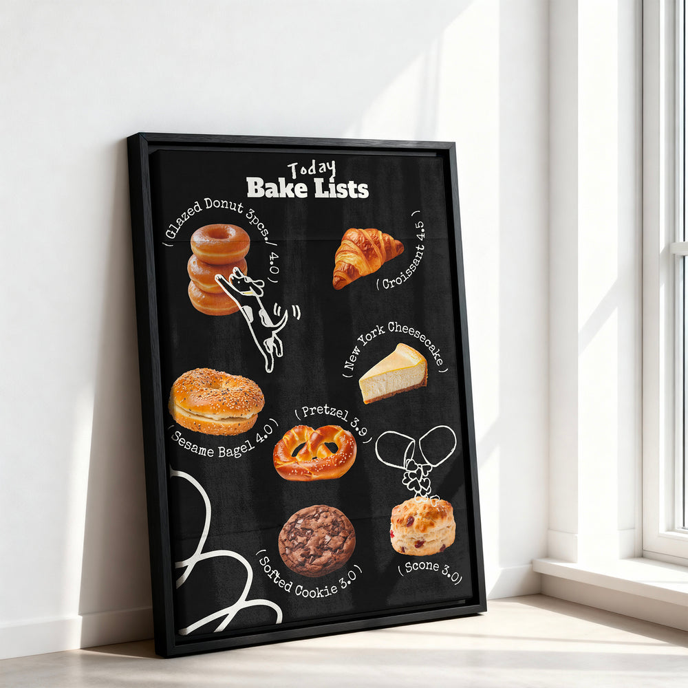 Le tableau accroché en situation dans un intérieur meublé.