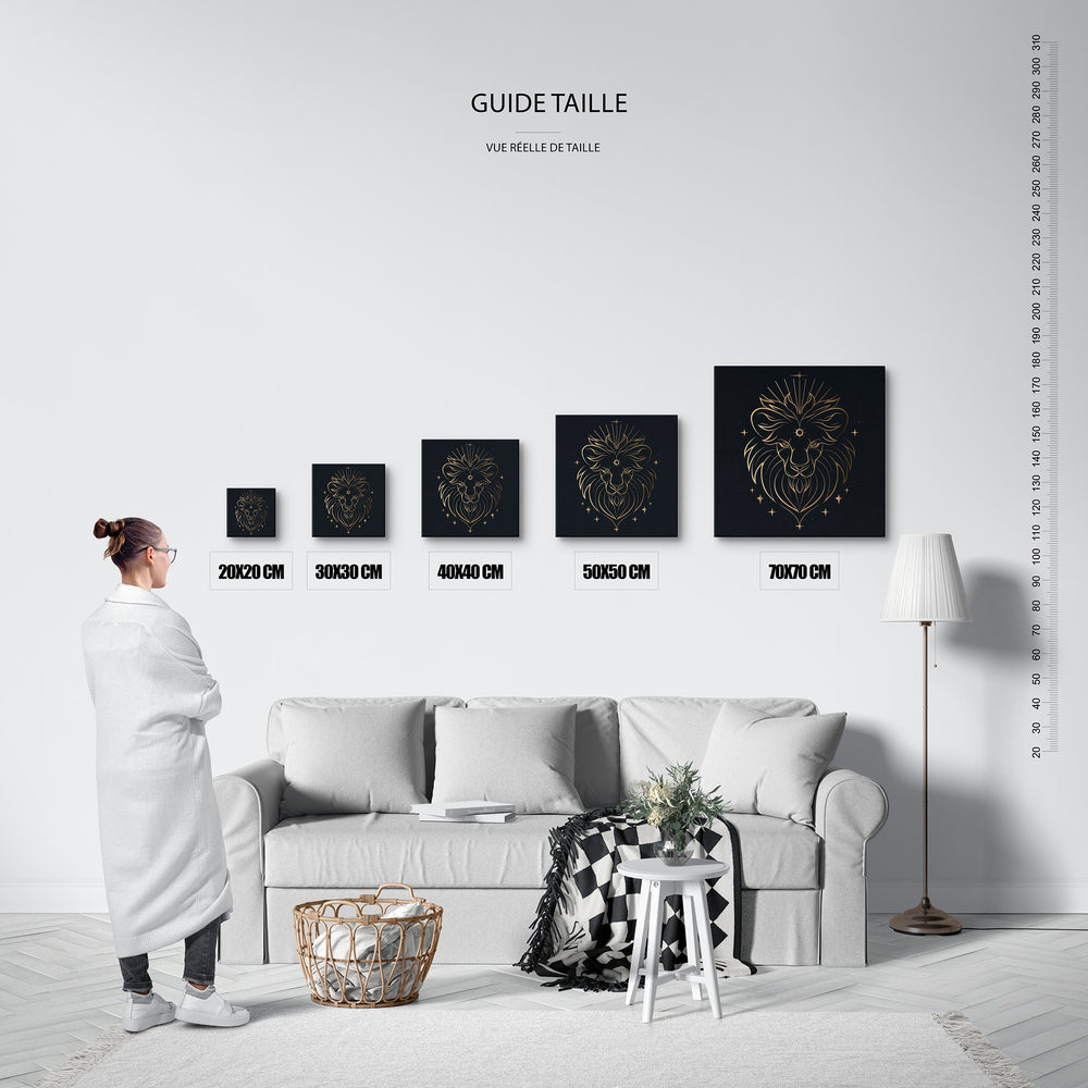 Le tableau, vue guide_taille.