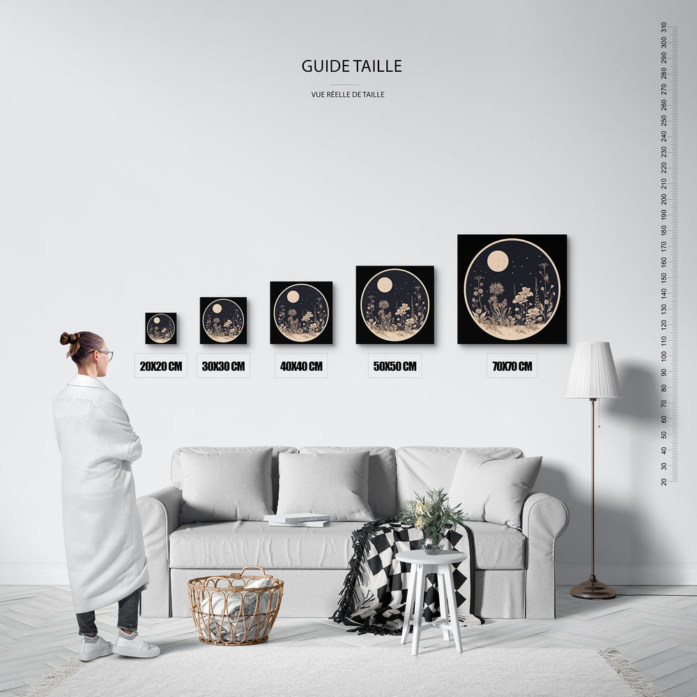 Le tableau, vue guide_taille.