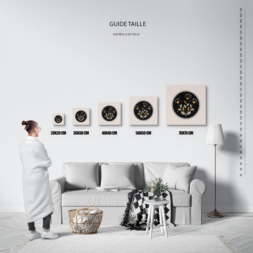 Le tableau, vue guide_taille.