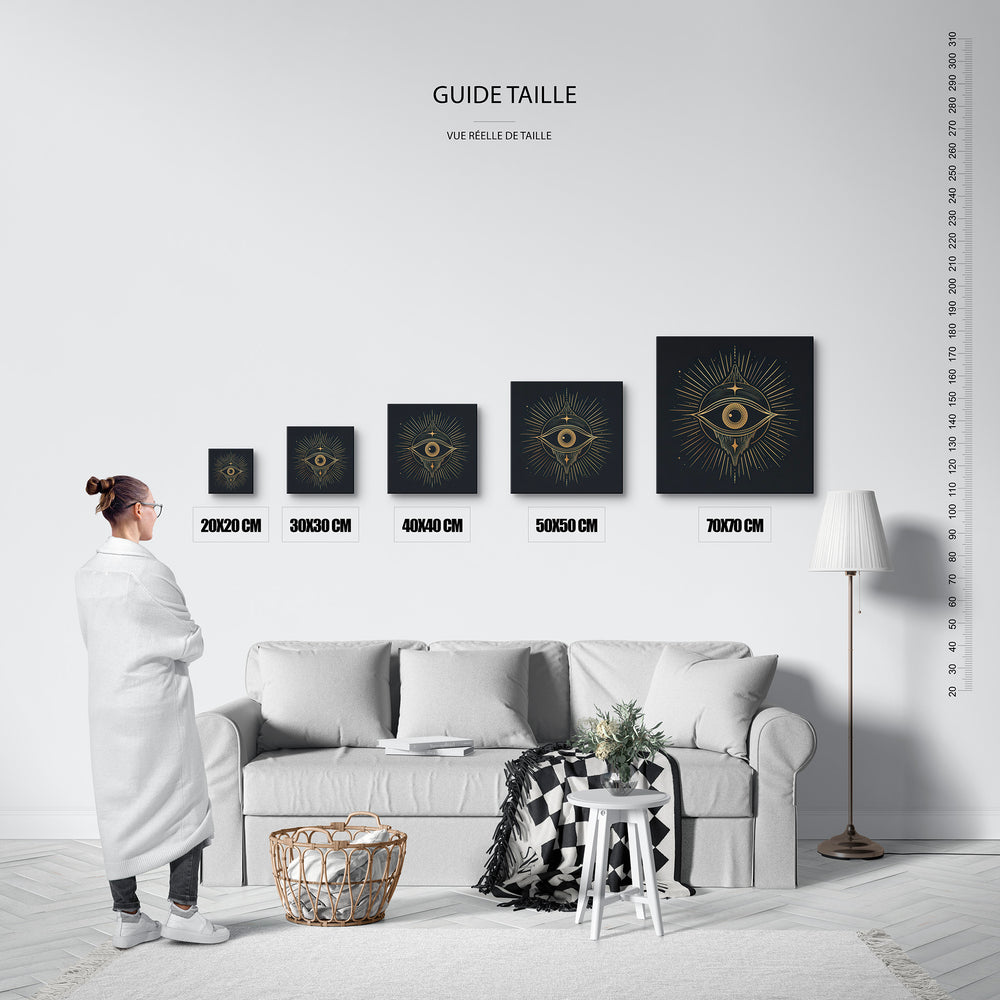 Le tableau, vue guide_taille.