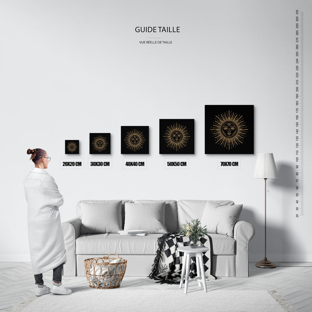 Le tableau, vue guide_taille.