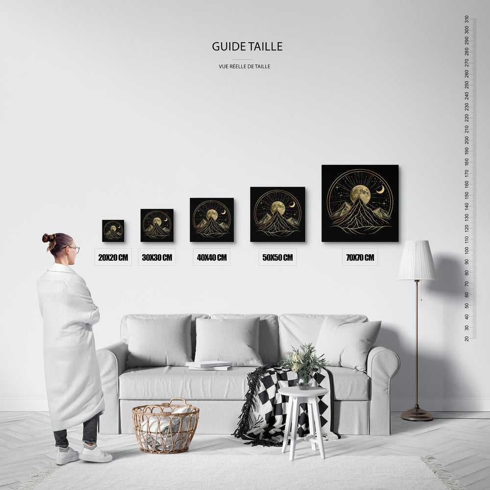 Le tableau, vue guide_taille.
