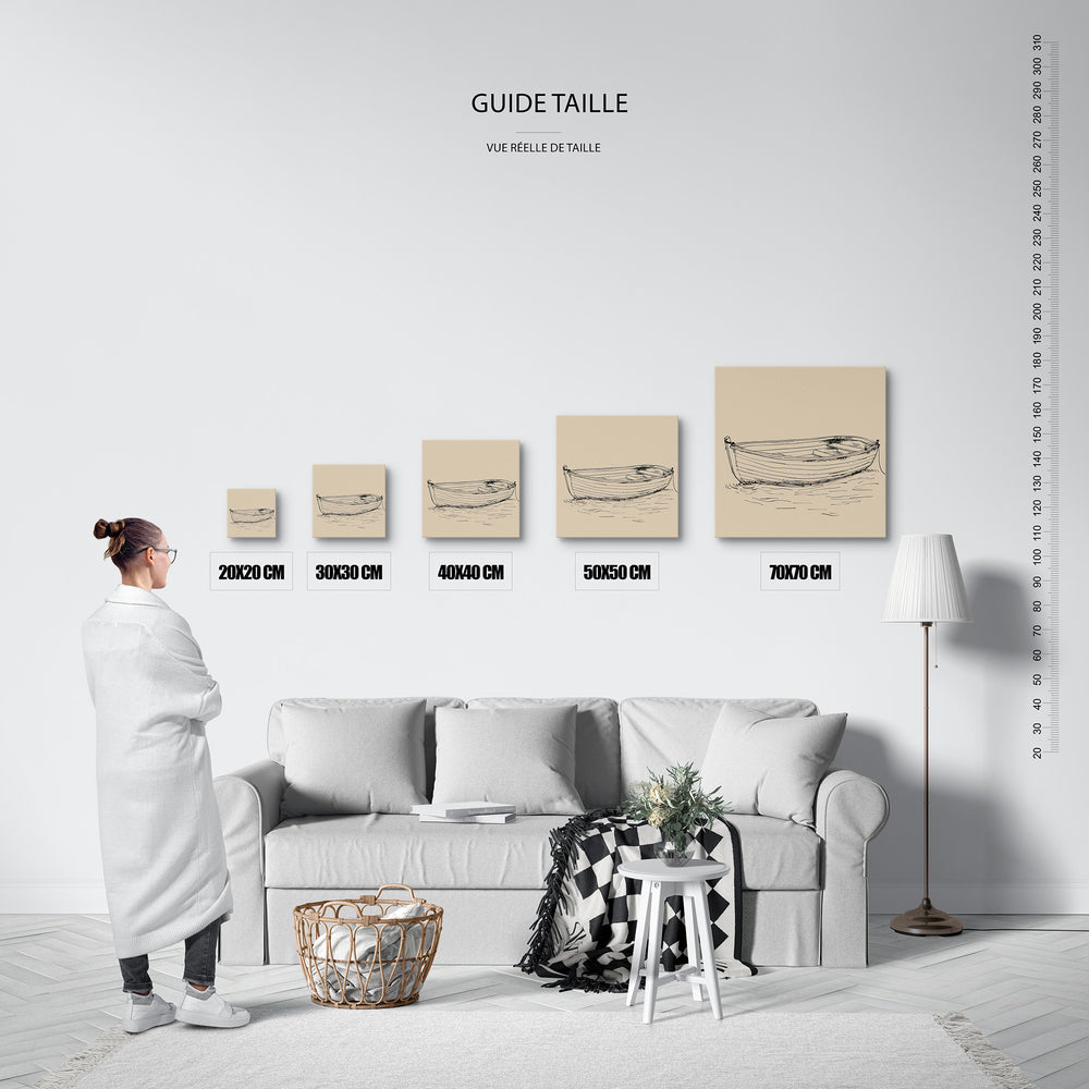 Le tableau, vue guide_taille.