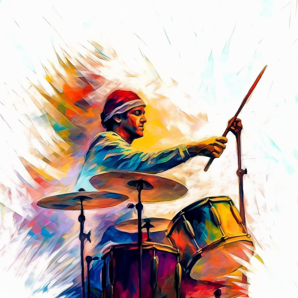 Harmonious Drum Rhythm-Canvas-artwall-Artwall