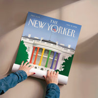 L'impression présentée en poster, sans encadrement, sur un mur neutre.