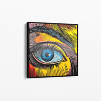 Beautiful Eyes abstract painting