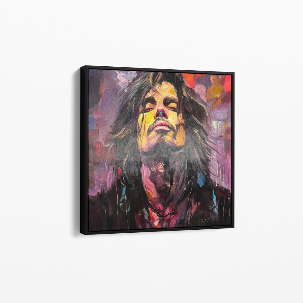 Peinture Moderne Johnny Depp Face