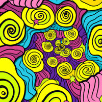 Ride the trippy wave-Canvas-artwall-Artwall