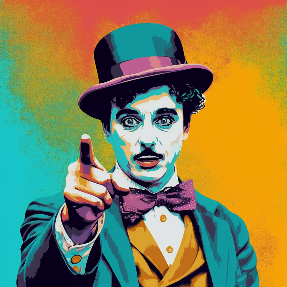 Chaplin Show-Canvas-artwall-Artwall