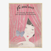 Femina, affiche vintage mode rétro art déco
