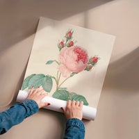 L'impression présentée en poster, sans encadrement, sur un mur neutre.