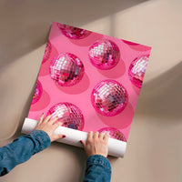 L'impression présentée en poster, sans encadrement, sur un mur neutre.