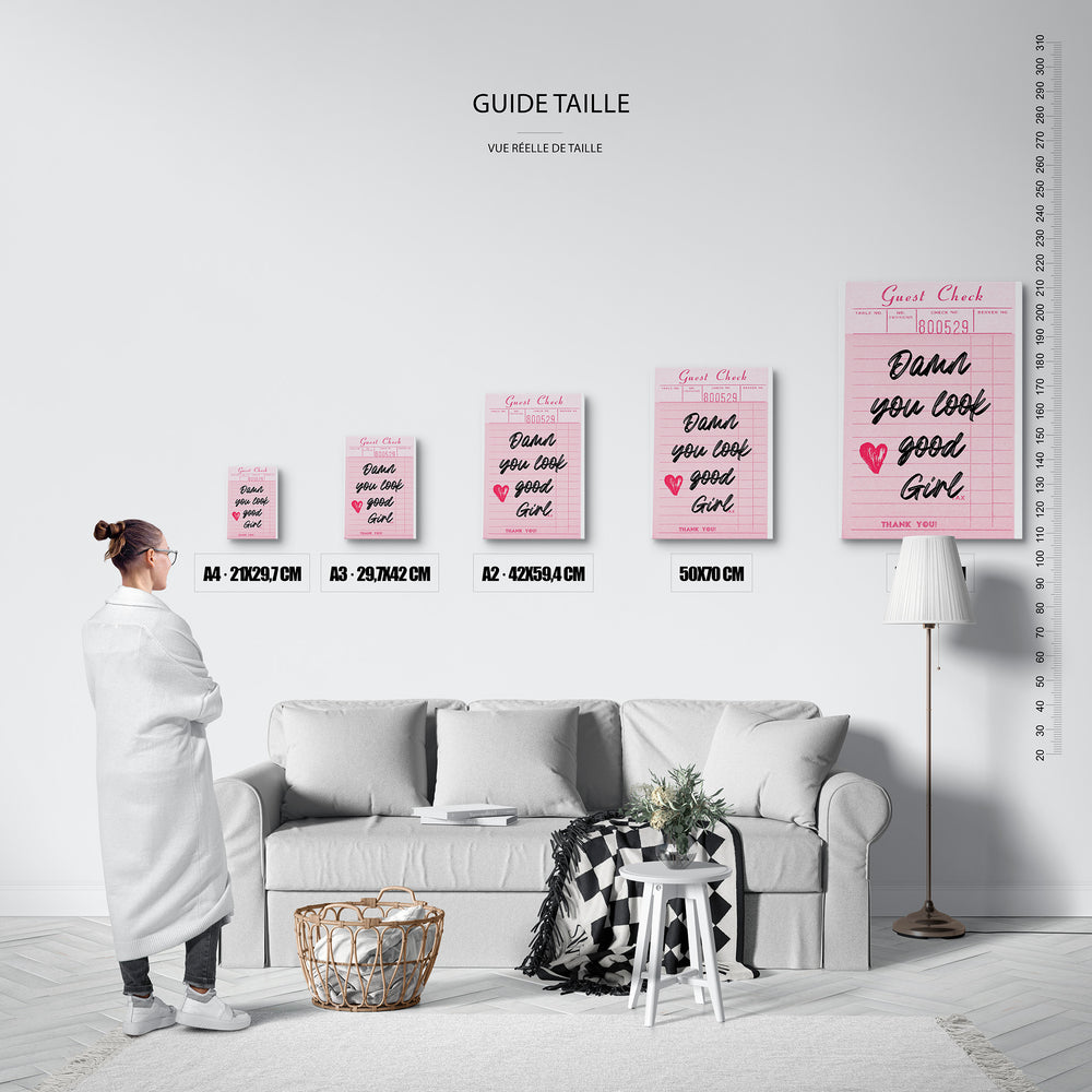 Le tableau, vue guide_taille.