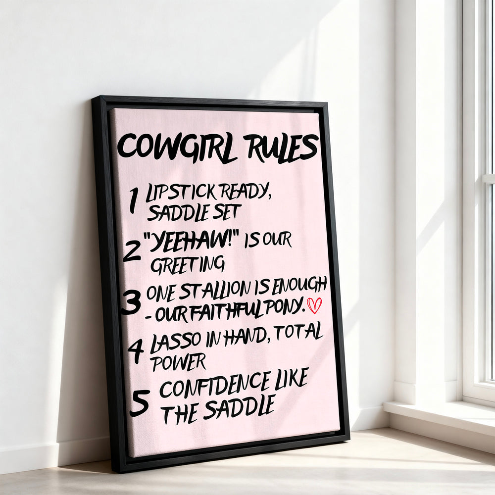 Le tableau accroché en situation dans un intérieur meublé.