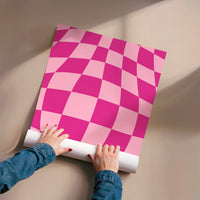 L'impression présentée en poster, sans encadrement, sur un mur neutre.