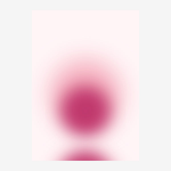 Dégradé rose abstrait minimaliste et contemplatif — Toile sur châssis