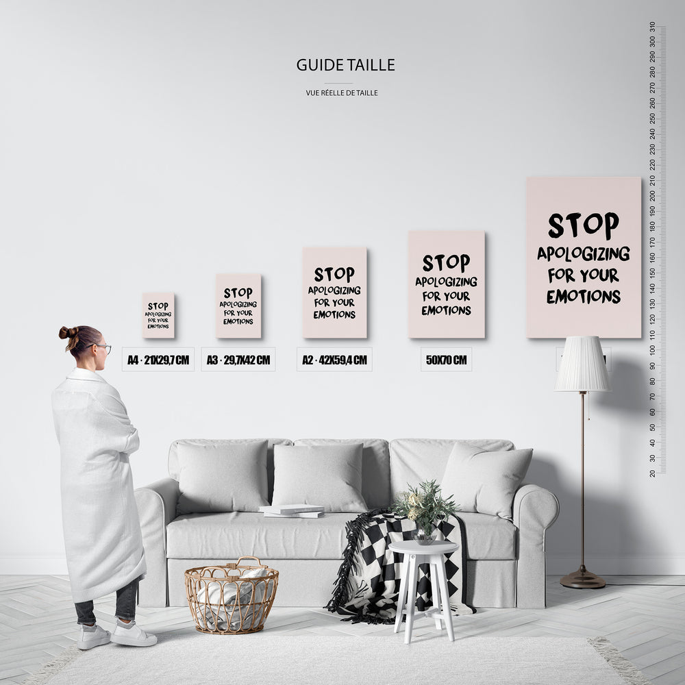 Le tableau, vue guide_taille.