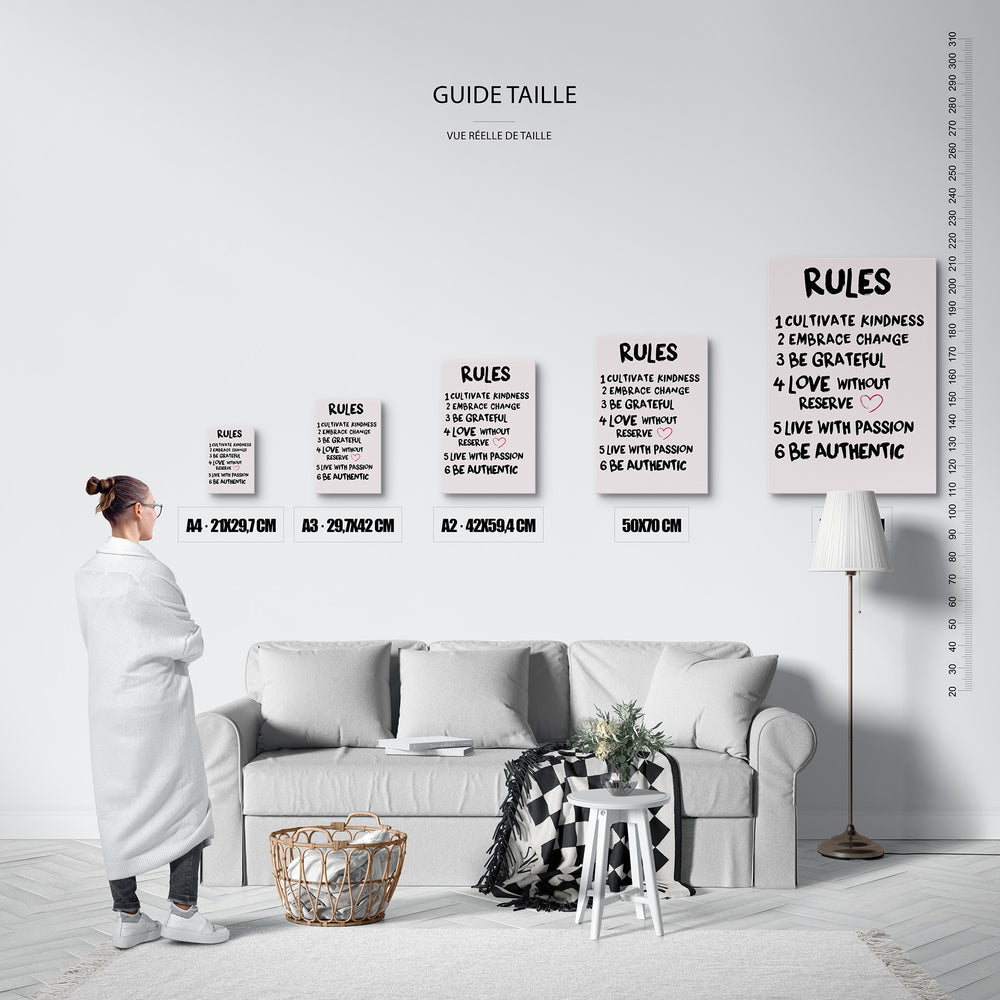 Le tableau, vue guide_taille.