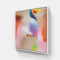 Aesthetic Allure-Canvas-artwall-40x40 cm-White-Artwall