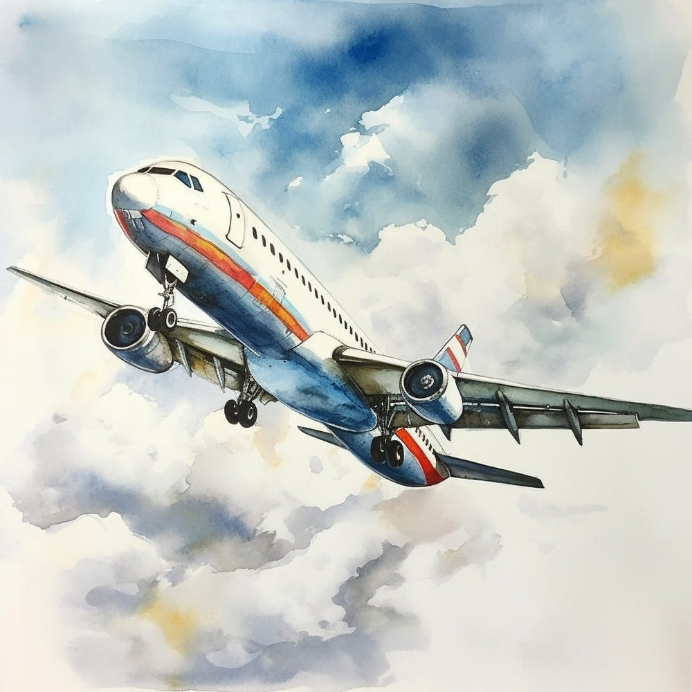 Airborne Express-Canvas-artwall-20x20 cm-Unframe-Artwall