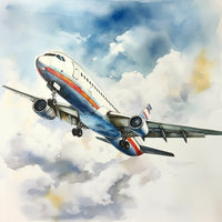 Airborne Express-Canvas-artwall-20x20 cm-Unframe-Artwall