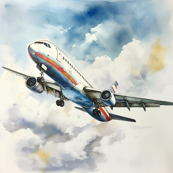 Airborne Express-Canvas-artwall-20x20 cm-Unframe-Artwall