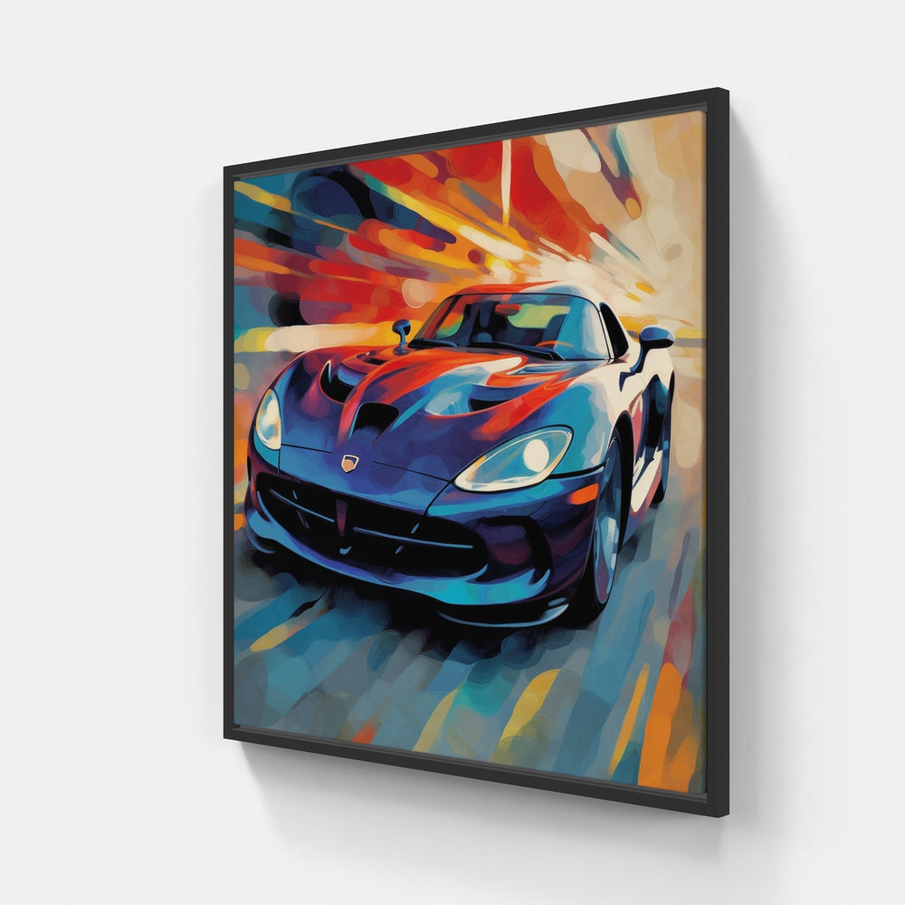 Automotive Canva-Canvas-artwall-20x20 cm-Black-Artwall