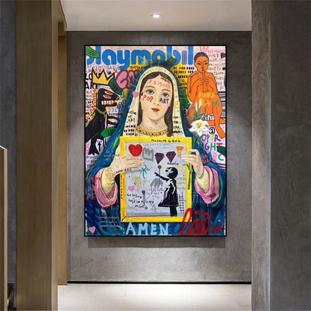 Tableau Pop Art "Museum Gang"