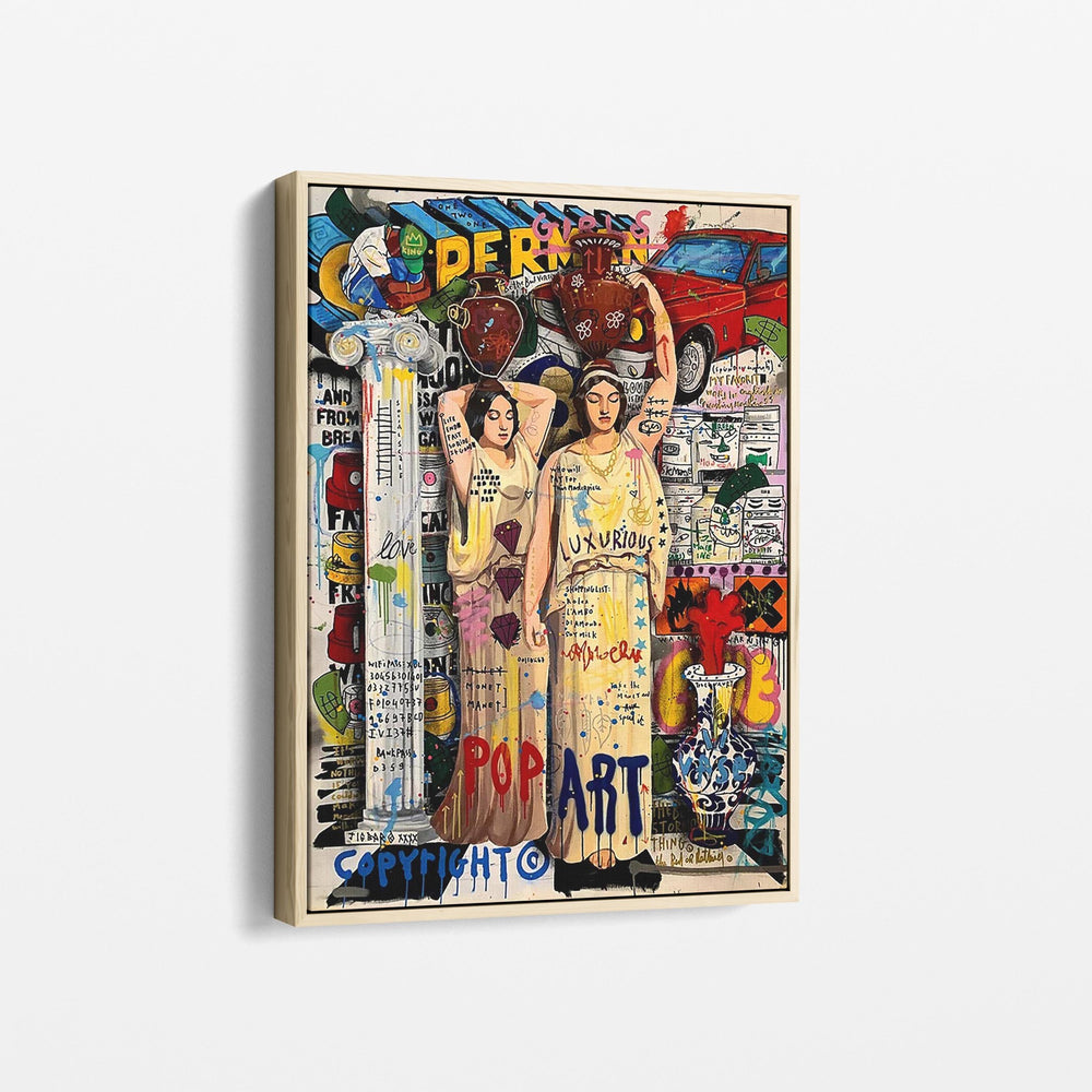 Tableau Pop Art "Luxurious Life"