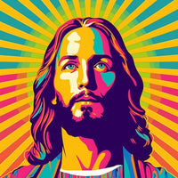 Christ Pop-Canvas-artwall-Artwall