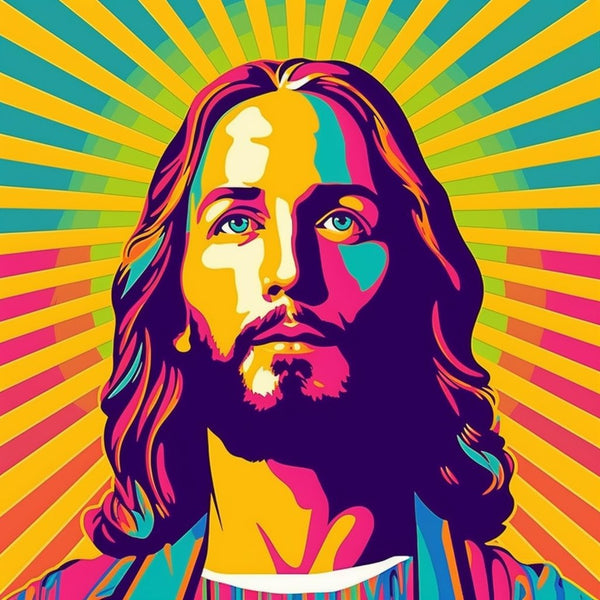 Christ Pop-Canvas-artwall-Artwall