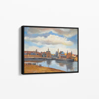 Vue de Delft par Johannes Vermeer - Tableau reproduction