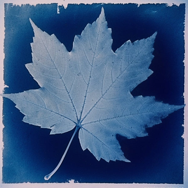 Cyanotype love-Canvas-artwall-Artwall