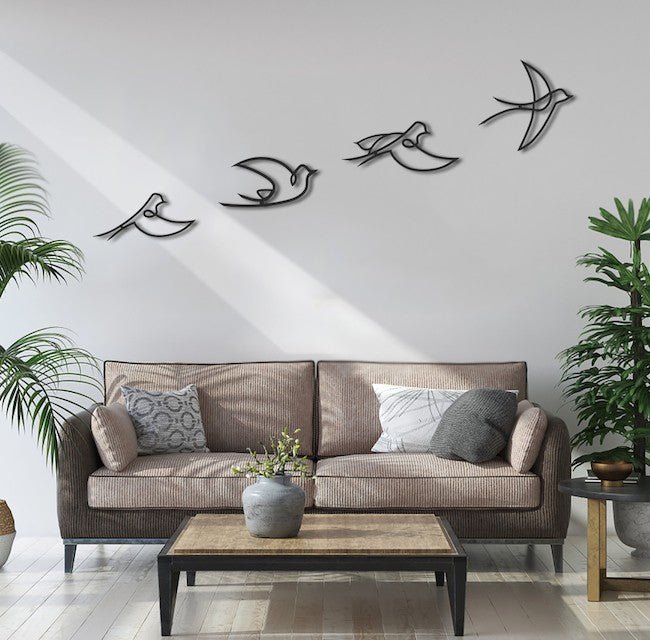 Décoration métal envol