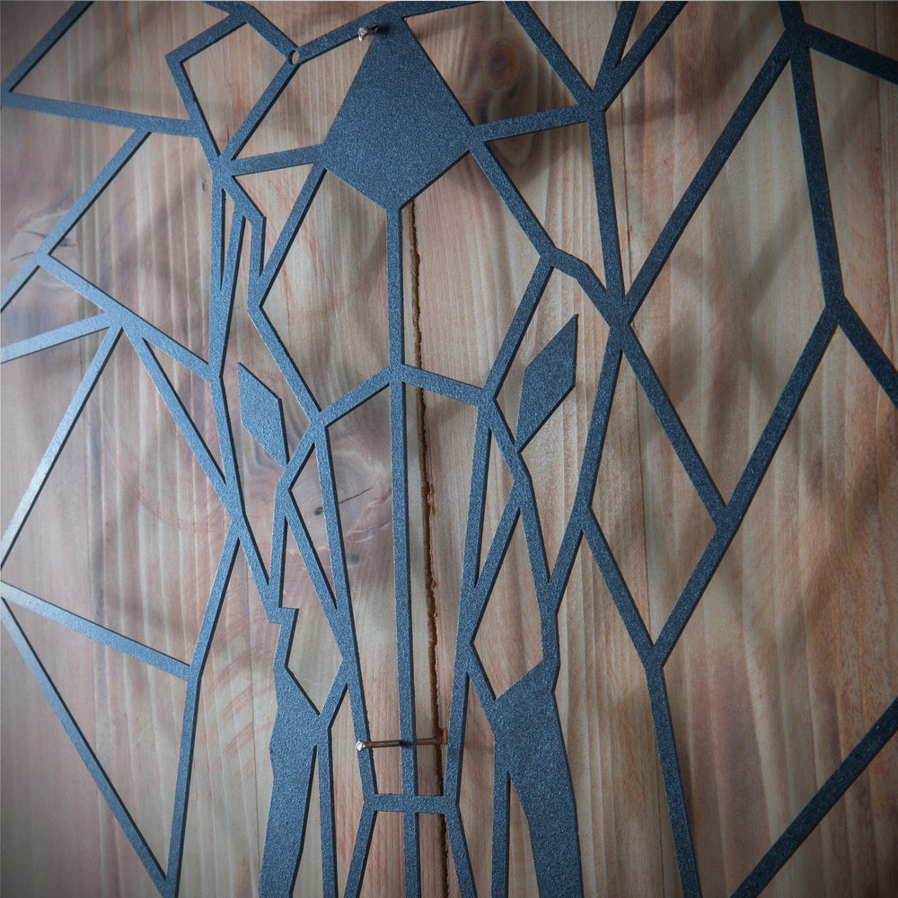 Décoration murale métal éléphant