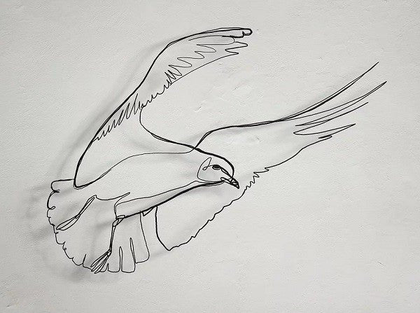 Décoration murale mouette