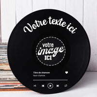 Disque Vinyle Personnalisable