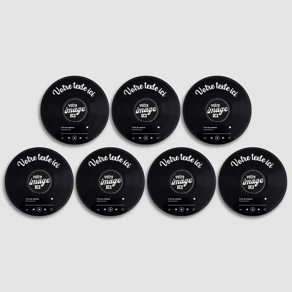 Disque Vinyle Personnalisable