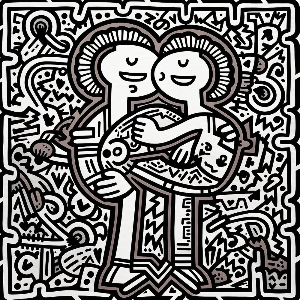 Doodle do it-Canvas-artwall-Artwall