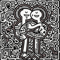 Doodle do it-Canvas-artwall-Artwall
