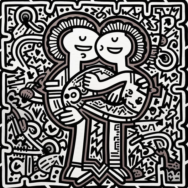 Doodle do it-Canvas-artwall-Artwall