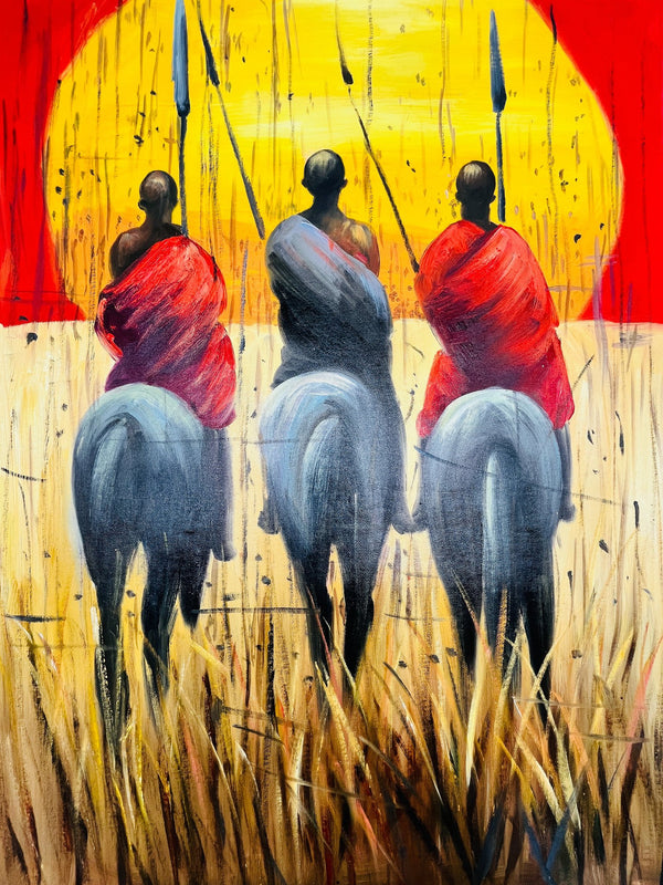 Fire Dance Tableau Africain