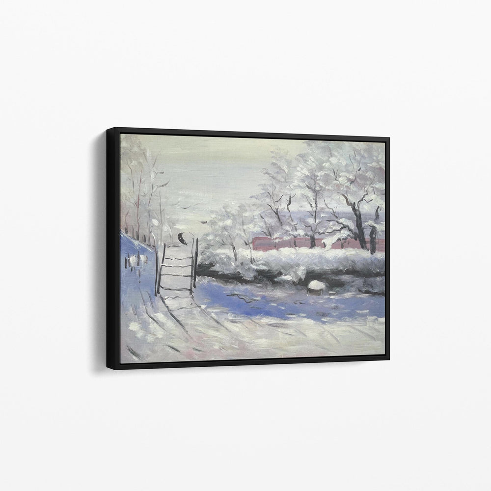 La Pie par Claude Monet - Reproduction de Peinture à l'Huile