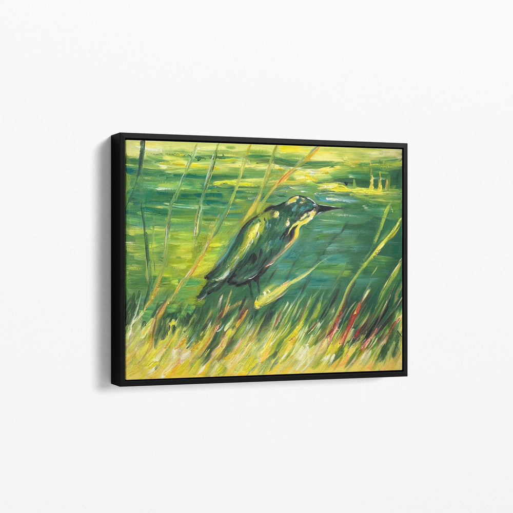 Le Martin-pêcheur par Vincent van Gogh - Reproduction de Peinture à l'Huile